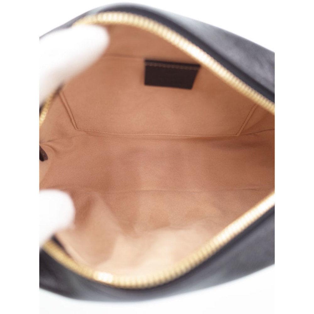 Gucci GG Marmont Quilted Small Shoulder Bag Beige x Black - Picture 3 of 4